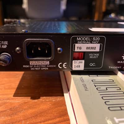 Trident S20 Dual Microphone Preamplifier 2000s - Black image 8