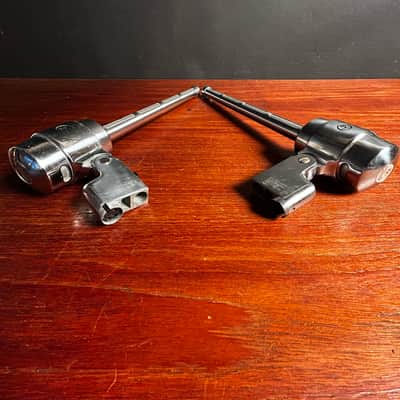 Pair of Electro-Voice 644 Sound Spot Cardioid Dynamic Microphones 1960 Chrome image 4