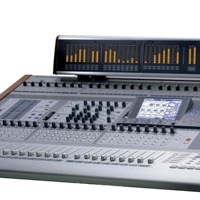TASCAM DM-4800 Digital Mixer with Meterbridge 2010s - Gray image 3