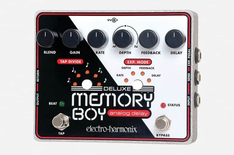 Electro-Harmonix Deluxe Memory Boy Tap Temp Analog Delay DMBOY image 1