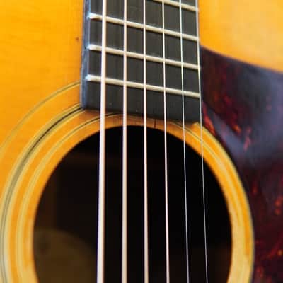 Guild (Hoboken, NJ) D-50 Spruce/Brazilian Rosewood Dreadnought Acoustic Guitar 1969 w/Hard Case image 10