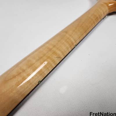 Marco Bass Guitars TFL-24 4-String Jazz Bass 34.5" Scale Flame Maple Neck 9.32 Pounds image 21