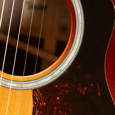 Taylor 417e-R Grand Pacific Acoustic/Electric Guitar - Tobacco Sunburst Top with Hardshell Case - Used image 13