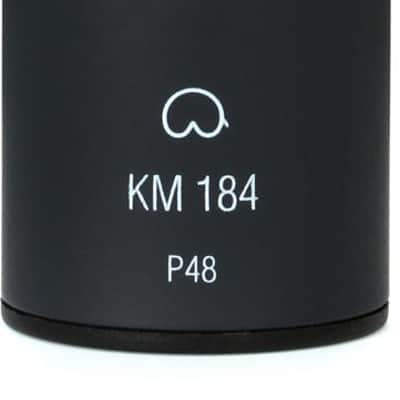 Neumann KM 184 Cardioid Small-diaphragm Condenser Microphone - Matte Black image 1