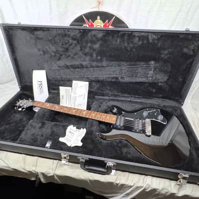 PRS Paul Reed Smith USA Mira Guitar with Case 2008 - Black image 1