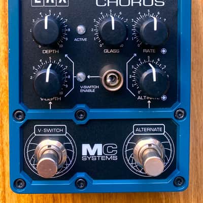 RARE Australian-Designed MC Systems LAX Glass Chorus Pedal Analog Guitar Chorus! image 2
