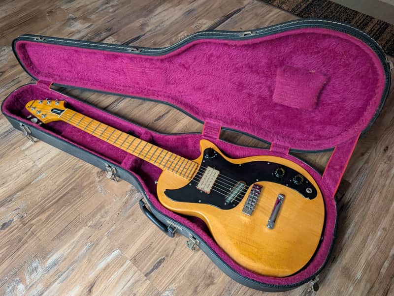 1976 Gibson Marauder Electric Guitar Natural Maple Board Vintage W/Original Hard Case image 1