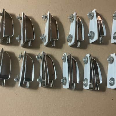 12-Ludwig  Large Classic Lugs w/Vistalite gaskets image 5