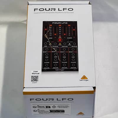 Behringer Four LFO Eurorack Module 2023 - Present - Black image 5