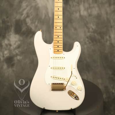 2021 Fender Limited Edition American Original 50's Stratocaster Mary Kaye Blonde image 2