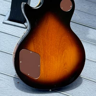 Gibson Les Paul Std. 1979 - gorgeous Tobacco'bursted Flamey Maple Top & Tim Shaw pickups. image 5