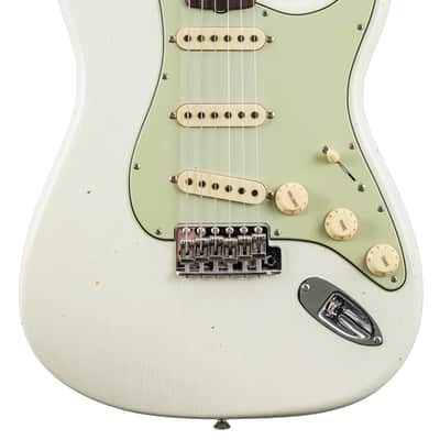 Fender Limited Edition '62 Poblano Strat - Journeyman Relic Aged Olympic White image 3