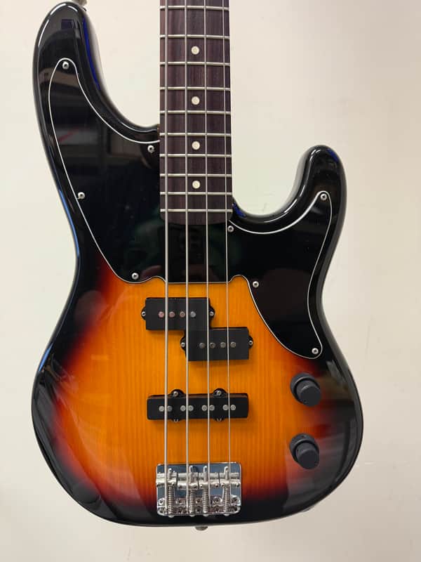 Fender Precision Electric Bass Guitar - Sunburst image 1