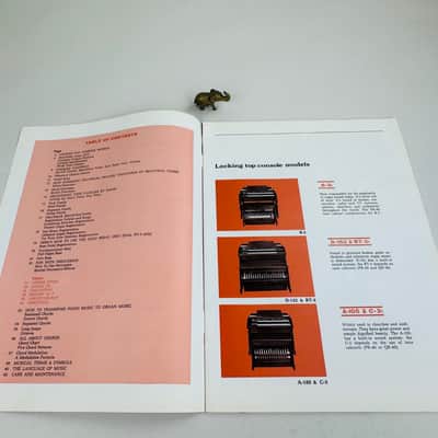 Hammond "Locking Top Consoles" Owner's Playing Guide 1970 image 4