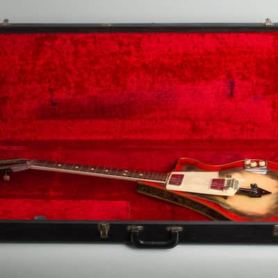Immagine Wandre Selene II Semi-Hollow Body Electric Guitar (1962), black hard shell case. - 10
