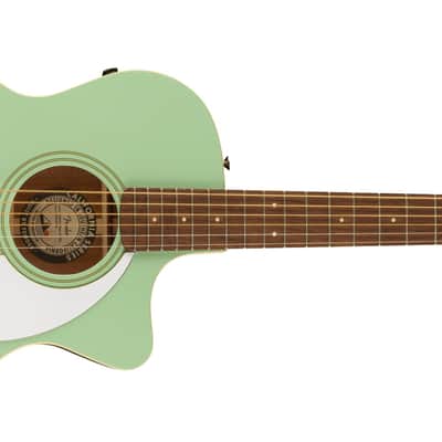 FENDER - Newporter Player Walnut Fingerboard White Pickguard Surf Green - 0970743557 image 1
