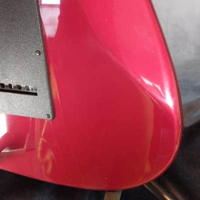 Hondo 2 Stratocaster Style Electric Guitar 1990s - Red image 16