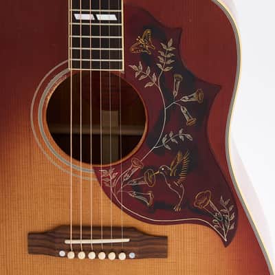 Gibson Custom 1960 Hummingbird Reissue, Light Aged, Heritage Cherry (Pre-owned) image 6