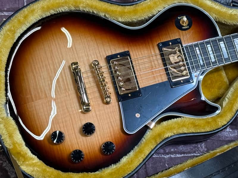 Epiphone Inspired by Gibson IGC Les Paul Custom Sedona Burst New Unplayed Auth Dlr 10lb11oz #487 image 1