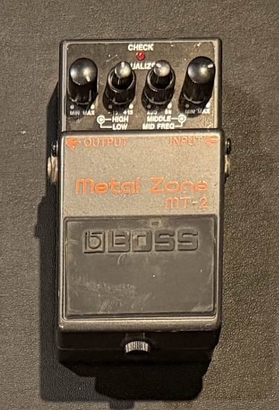 Boss MT-2 Metal Zone (Silver Label) 1991 - Present - Black image 1