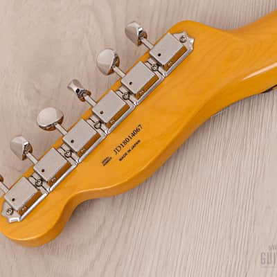 2018 Fender Traditional 60s Telecaster FSR w/ Bigsby B5F California Blue, Japan MIJ image 5