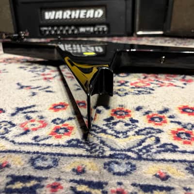 2017 Dean Razorback Dimebag Signature Bass - Made In Korea - Classic Black image 17