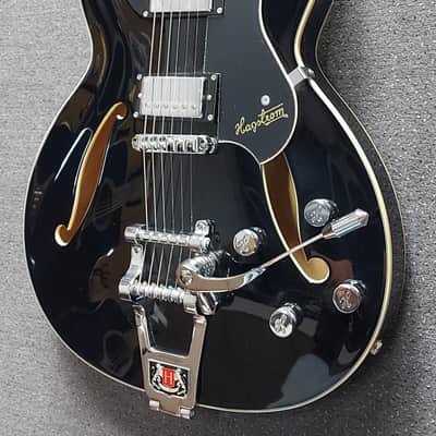 HAGSTROM Tremar Viking Deluxe, Black Gloss image 7