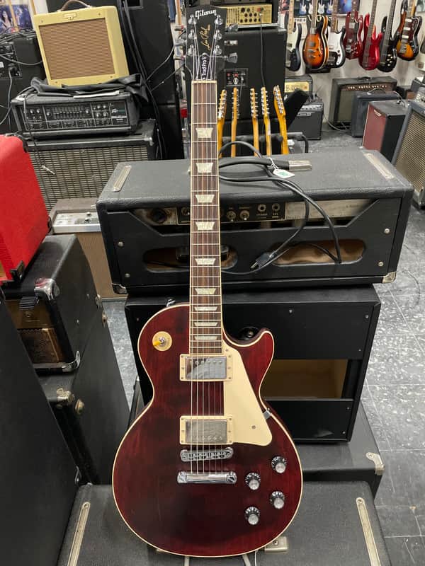 Gibson Les Paul traditional Pro V 2022 - Mahagony