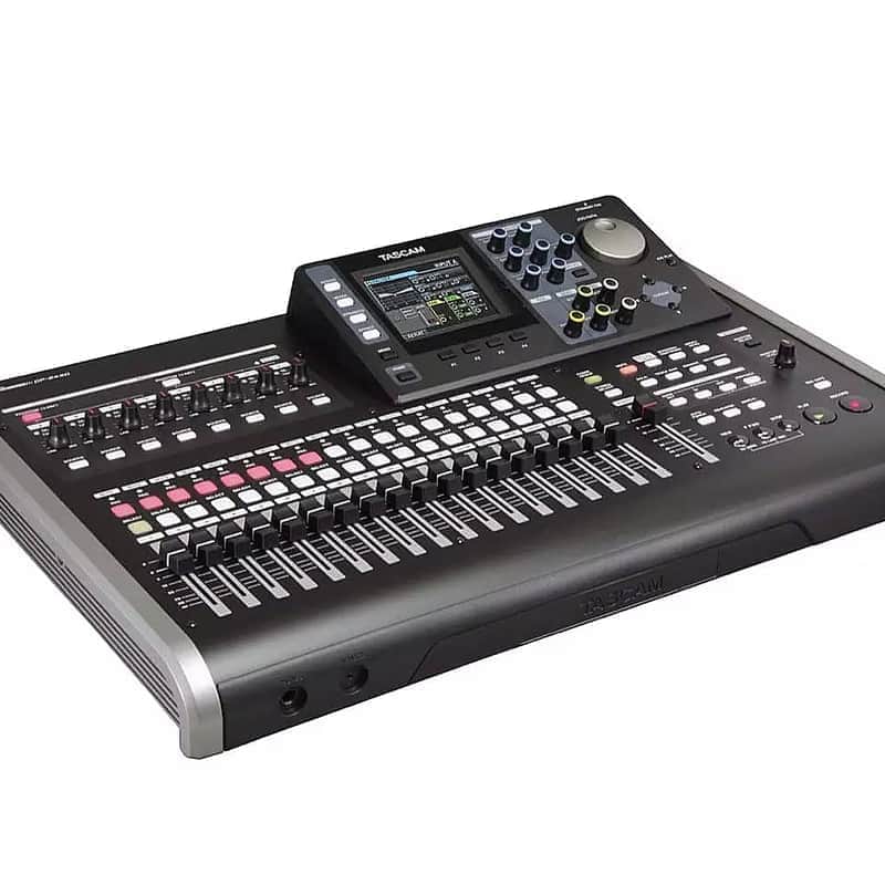 TASCAM DP-24SD 24-track Digital Portastudio 2015 - Present Black image 1