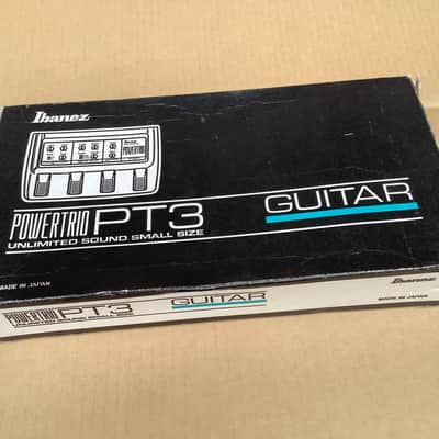 Ibanez PT3 Power Trio Chorus Delay Distortion Rare Multi Effects Processor Pedal Like new in the box image 3