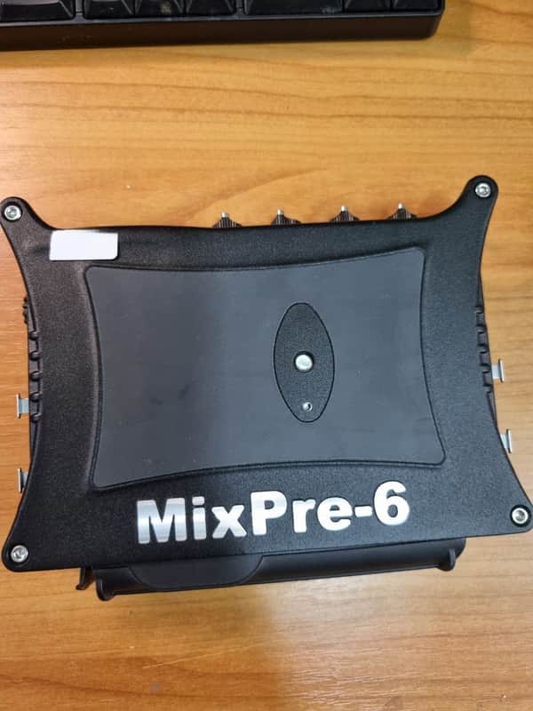 Sound Devices MixPre-6 II Audio Recorder / Mixer / USB Audio Interface 2020 - Black image 1