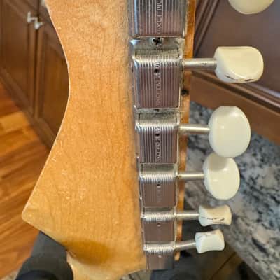 1960 Carvin SGB-3 Solid Body Electric Guitar - Natural Finish (w/HSC) image 14