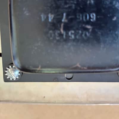 Fender Deluxe Reverb 2-Channel 22-Watt 1x12" Guitar Combo 1963 - 1967 - Black Panel image 12