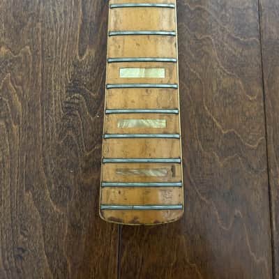 Fender Jazz Bass Neck 1973 - Maple Pearl Block Inlay 100% Original 4 Bolt Neck Last Price Drop! image 4