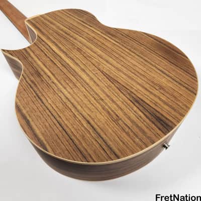 Warwick Alien 6-String Fretless Acoustic Bass Guitar Fishman 7.62lbs 8673-21 image 14