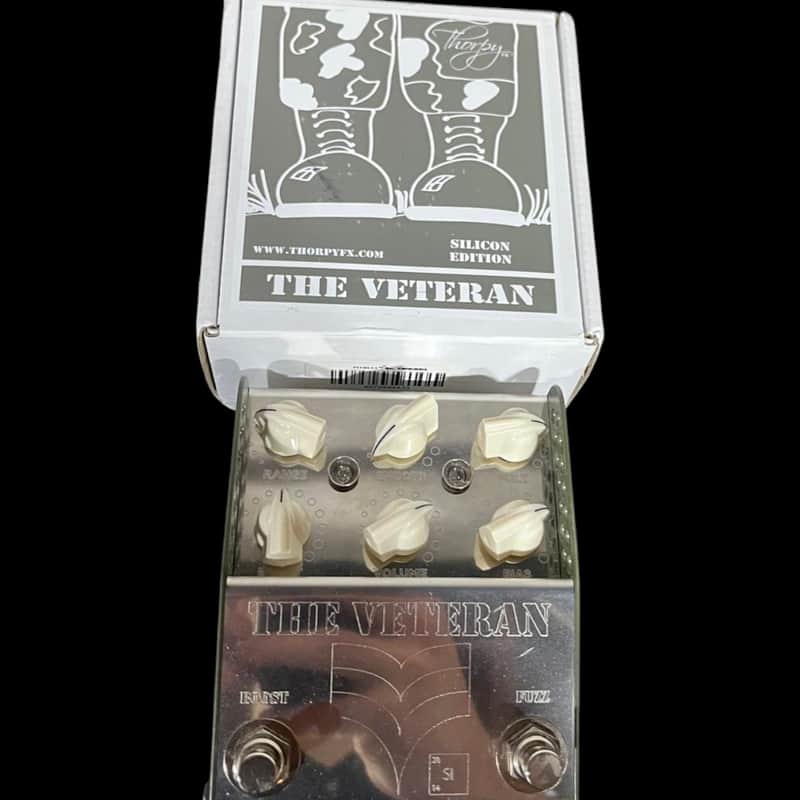 ThorpyFX Veteran (Silicon) V1 Fuzz 2017 - Silver X13703 image 1
