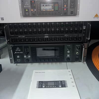 Behringer X32 & S32 Digital Snake IO Box 32 Preamps 16 Outputs 2015 - Present - Black image 1