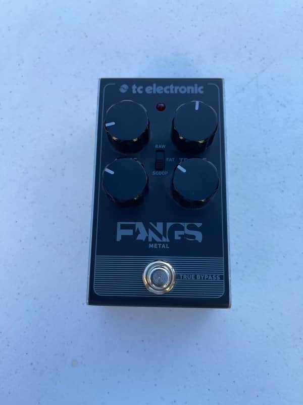 TC Electronic Fangs Heavy Metal Distortion True Bypass Guitar Effect Pedal image 1