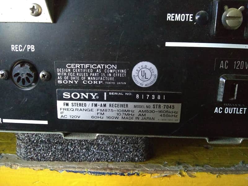 Sony STR-7045 Stereo Receiver Vintage 1973 | Reverb