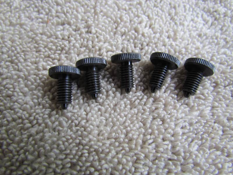 Retro Parts Fine Tuner Screws For Floyd Rose Black Package Of 5 NOS Retro Parts # RP378B image 1