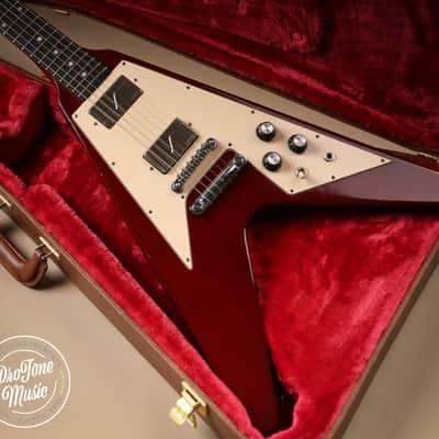2001 Gibson USA Flying V Cherry Red Fishman Fluence Pickups image 4