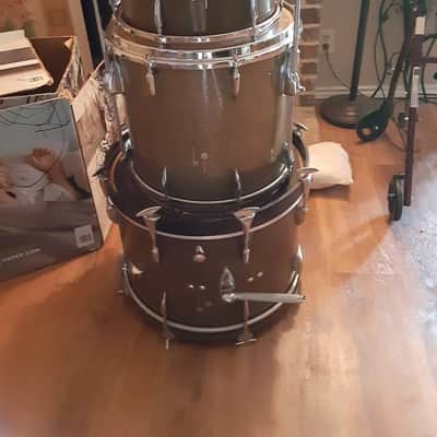 Sonor Teardrop 1960's Kyrstall Schwartz image 3