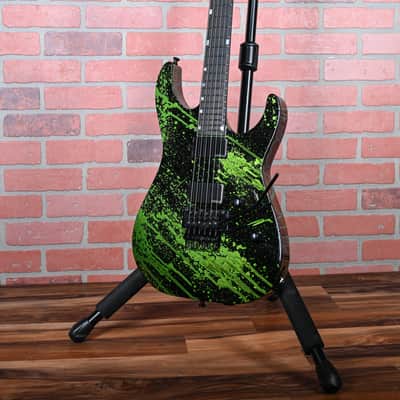 ESP USA Custom Shop M-II NTB Alien Blood Splatter 2024 w/OHSC image 5