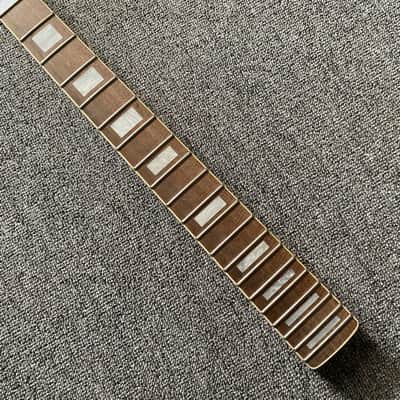 Cream Maple Wood Harley Benton Guitar Strat Style Neck, Rosewood 21 Frets Fingerboard image 4