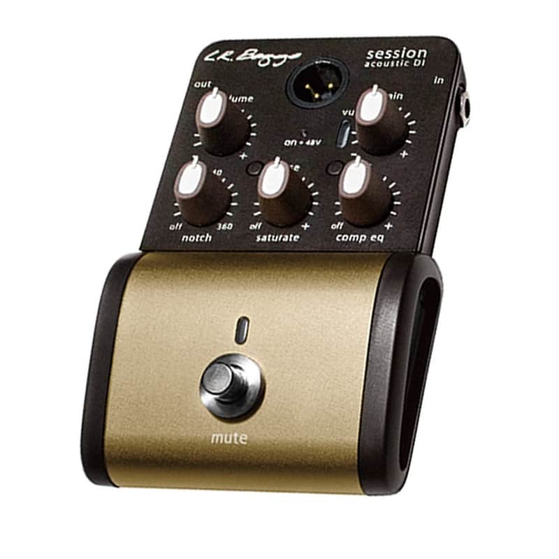 LR Baggs Session DI Acoustic Guitar Preamp Direct Input Pedal image 1