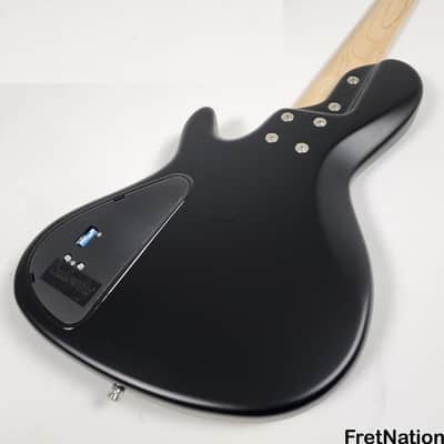 Sadowsky MetroLine Modern 5-String Single Cut Bass SML24SC5 24-Fret Black Satin 8.32lbs 2401-22 image 13