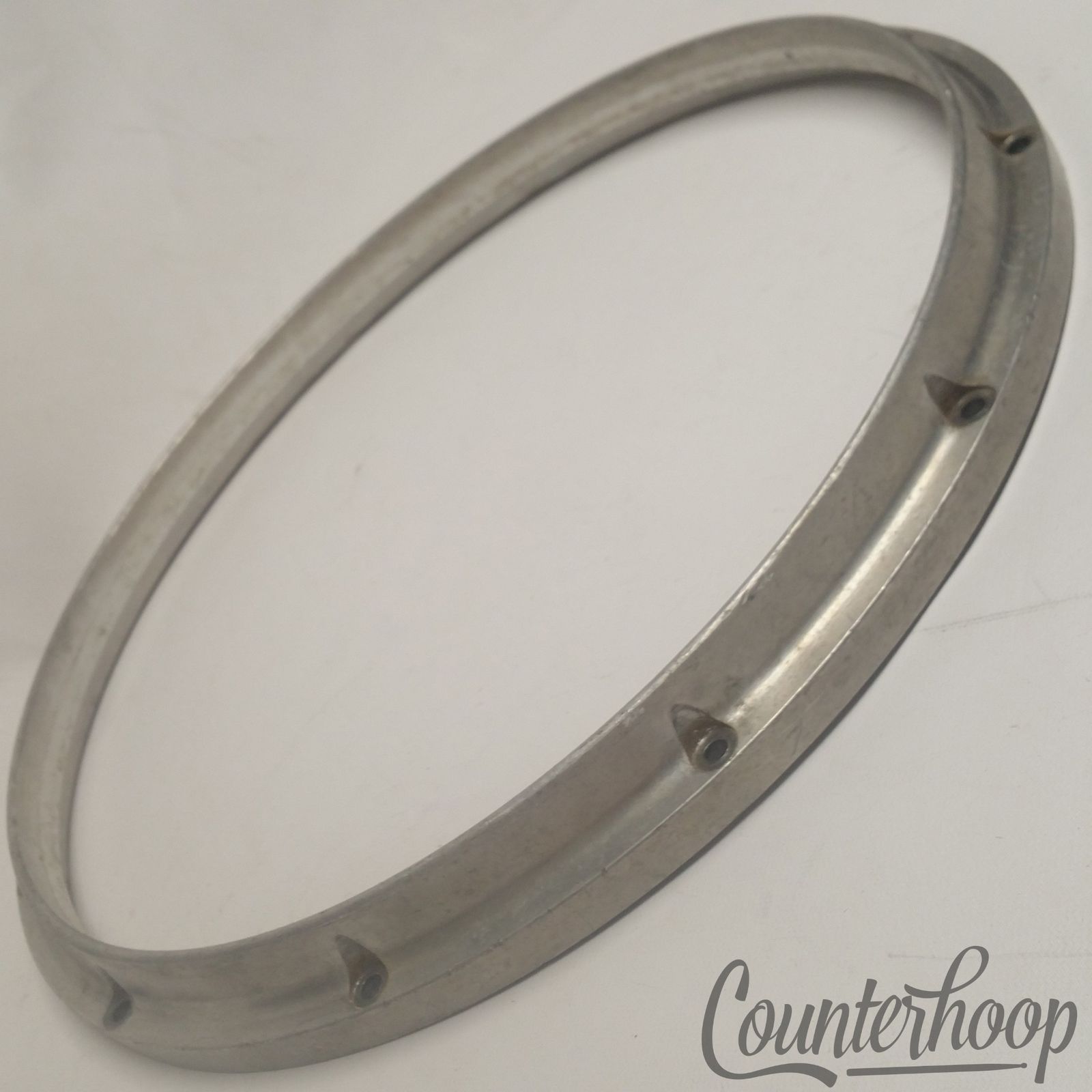 Yamaha 14" Die-Cast 12-Lug 1lb 12oz Snare Drum Batter Rim/Hoop Marching Japan* — main photograph