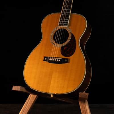 Martin OM-42 – Low Profile Neck – Sitka Spruce / East Indian Rosewood – Original Martin Hardshell Case image 1