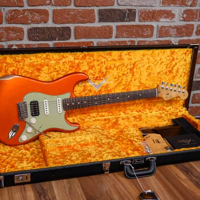 Fender Custom Shop W25 Custom Deluxe Relic HB S1 Stratocaster Candy Tangerine 2025 w/OHSC image 2