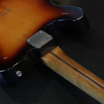 2018 K-Line Truxton '72 Ash Lollar's Electric Guitar Sunburst + COA OHSC image 20